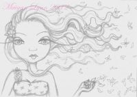 Windblown Hair